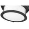 Z-Lite Sonna 2 Light Flush Mount, Matte Black & Matte Opal 2011F13-MB - alternate 6